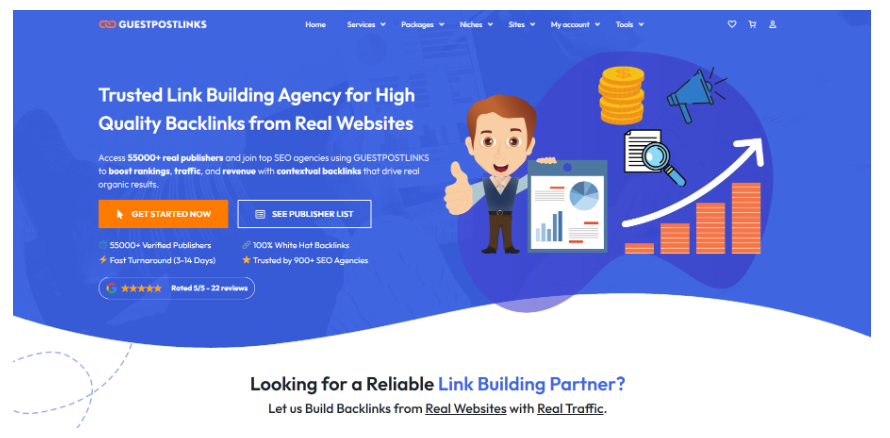 Trusted Link Building Agency for High Quality Backlinks from Real Websites
