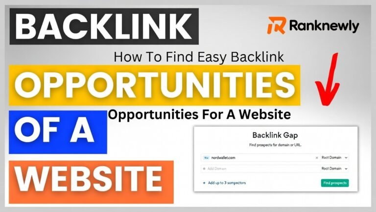 How To Find Easy Backlink Opportunities For A Website