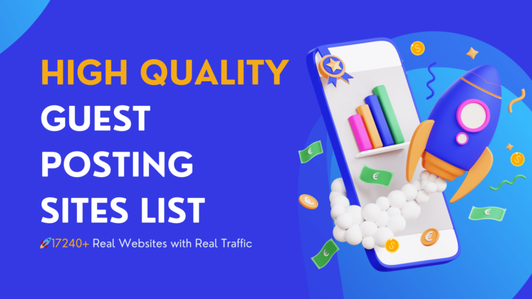 Premium Guest Posting Services on Real Traffic Sites – 2026 Edition!