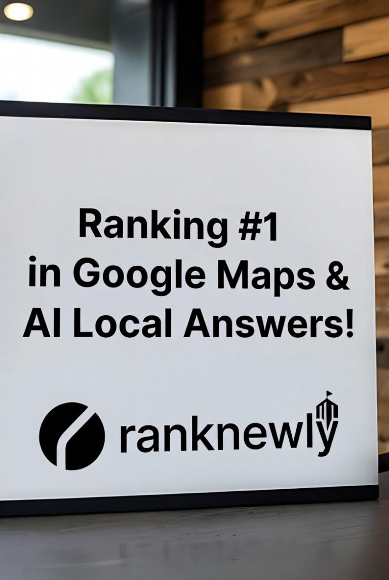 Ranking #1 in Google Maps & AI Local Answers!