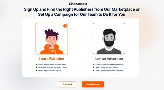 Sign Up and Find the Right Publishers from Our Marketplace or Set Up a Campaign for Our Team to Do It for You Linkz.media