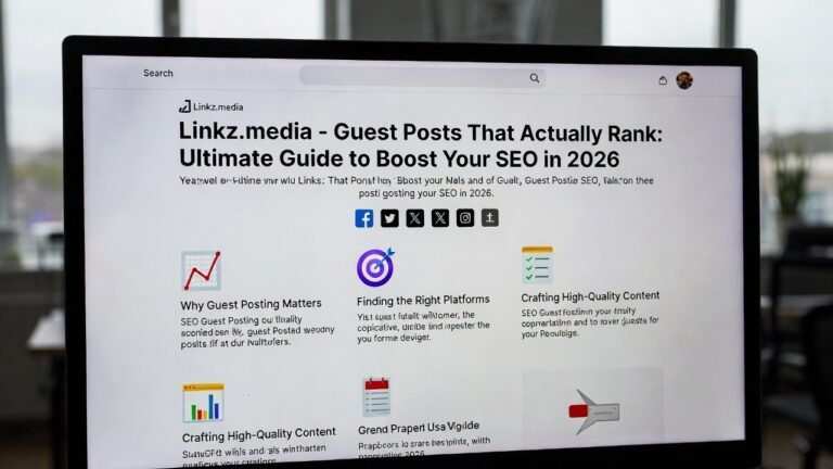 Linkz.media – Guest Posts That Actually Rank: Ultimate Guide to Boost Your SEO in 2026