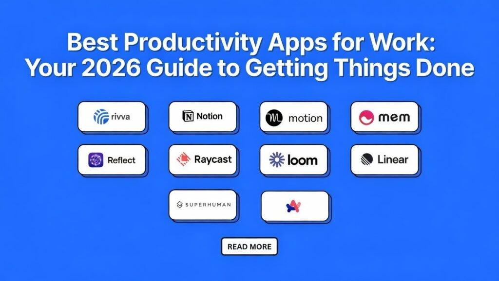 Best Productivity Apps for Work: Your 2026 Guide to Getting Things Done