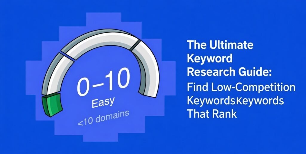 The Ultimate Keyword Research Guide: Find Low-Competition Keywords That Rank
