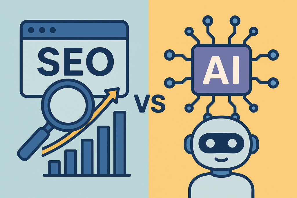 SEO vs AI — Who Wins The Future Of Digital Marketing And Search Growth